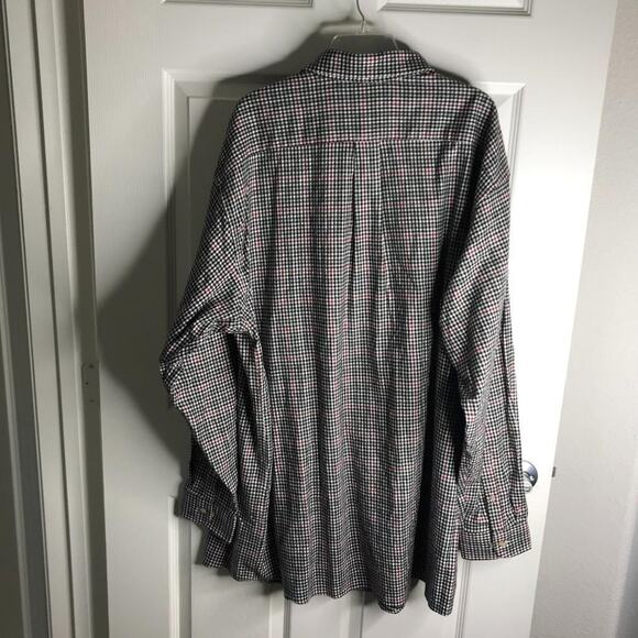 Roundtree & Yorke Men's Portuguese Flannel Button Down Shirt NEW ~ Size 3XT - Picture 4 of 4